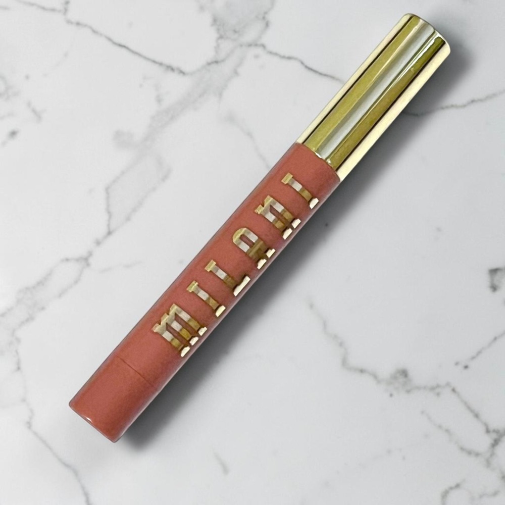 Milani Keep It Full Glossy Plumping Balm Lip Gloss 130 Puff 0.07oz Soft Peach